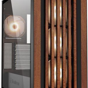 Sharkoon REBEL C70G RGB - Full Tower - PC - Schwarz - Holz - ATX - micro ATX - Mini-ITX - Metall - Gehärtetes Glas - Multi (4044951040193)
