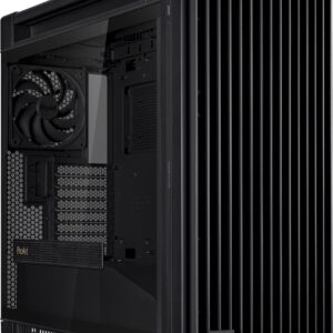 ASUS ProArt PA602 - Mid tower - Seitenteil mit Fenster (gehärtetes Glas) - keine Spannungsversorgung - Schwarz - USB/Audio (90DC00J0-B09000)