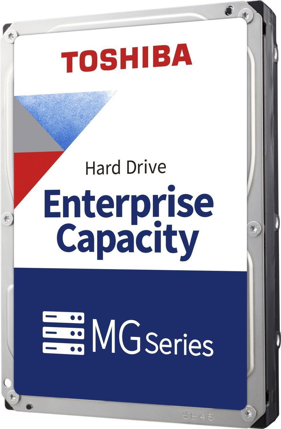 Toshiba MG10F Series MG10AFA22TE - Festplatte - 22TB - intern - 3,5" (8,9 cm) - 7200 rpm - Puffer: 512MB (MG10AFA22TE)