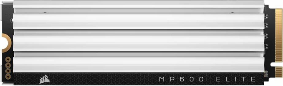 CORSAIR MP600 ELITE - SSD - 2TB - intern - M.2 2280 - PCIe 4,0 x4 (NVMe) - 256-Bit-AES (CSSD-F2000GBMP600ECS)