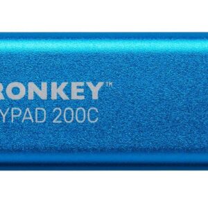 Kingston IronKey Keypad 200C - USB-Flash-Laufwerk - verschlüsselt - 512GB - USB 3,2 Gen 1 (IKKP200C/512GB)
