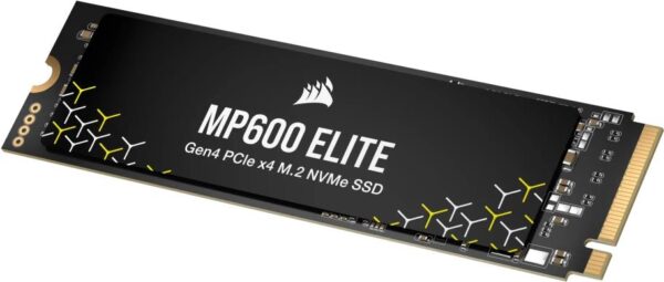 CORSAIR MP600 ELITE - SSD - verschlüsselt - 1TB - intern - M.2 2280 - PCIe 4,0 x4 (NVMe) - 256-Bit-AES (CSSD-F1000GBMP600ENH)