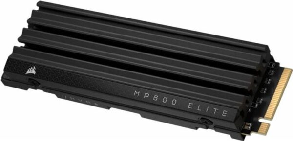 CORSAIR MP600 ELITE - SSD - 2TB - intern - M.2 2280 - PCIe 4,0 x4 (NVMe) - integrierter Kühlkörper (CSSD-F2000GBMP600EHS)