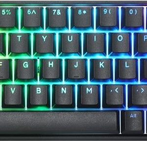 Ducky Mecha Pro SF Tastatur USB US Englisch Schwarz (DKME2167ST-RUSPDAAT2)