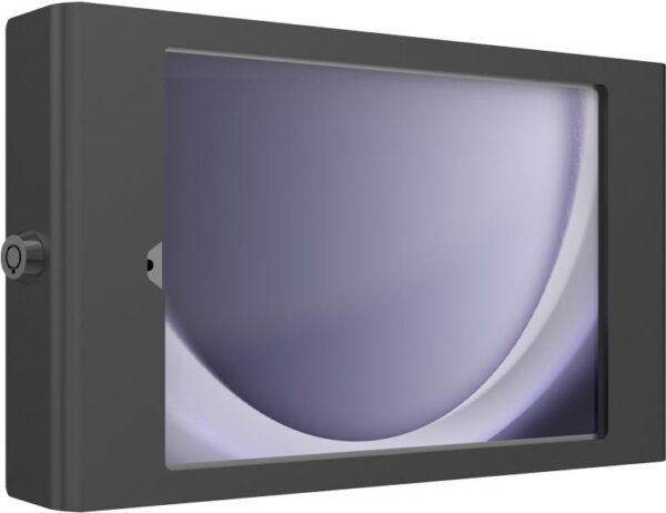 Compulocks Galaxy Tab A9 Apex Enclosure Wall Mount - Gehäuse - für Tablett - verriegelbar - hochwertiges Aluminium - Schwarz - Bildschirmgröße: 22,1 cm (8,7") - Wandmontage - für Samsung Galaxy Tab A9 (87GAPX9B)