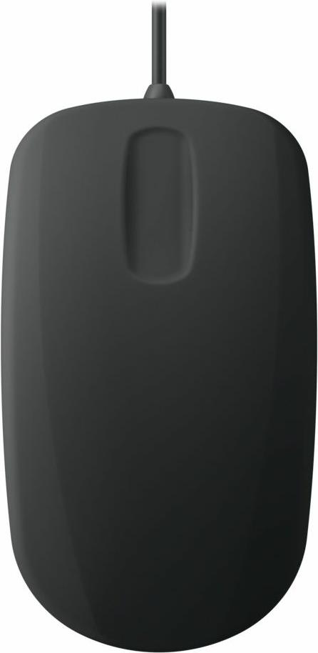 CHERRY Active Key Medical AK-PMH3 - Maus - Scroll-Sensor - ergonomisch - rechts- und linkshändig - optisch - 3 Tasten - kabelgebunden - USB - Schwarz (AK-PMH3OS-US-B)