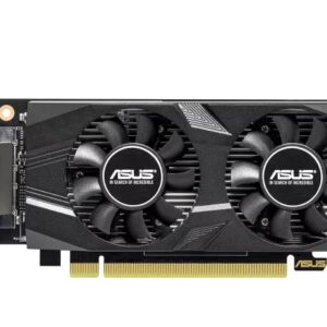 ASUS GeForce RTX 3050 LP BRK 6GB - OC Edition - Grafikkarten - GF RTX 3050 - 6GB GDDR6 - PCIe 4,0 - HDMI, DisplayPort, DVI (90YV0KQ0-M0NA00)