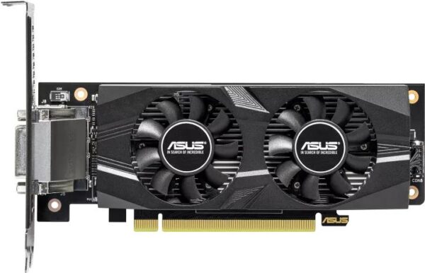 ASUS GeForce RTX 3050 LP BRK 6GB - OC Edition - Grafikkarten - GF RTX 3050 - 6GB GDDR6 - PCIe 4,0 - HDMI, DisplayPort, DVI (90YV0KQ0-M0NA00)