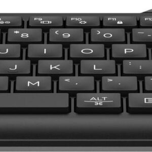 HP 460 - Tastatur - Multi-Device, schnelle Kopplung, kompakt mit Ziffernblock, 2-Zonen-Layout - kabellos - Bluetooth 5,3 - Deutsch - tiefschwarz (7N7B8AA#ABD)