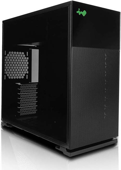 In Win 127 - Midi Tower - PC - Schwarz - ATX - micro ATX - Mini-ITX - ABS - Polycarbonat (PC) - SECC - 16 cm (IW-CS-127BLK)
