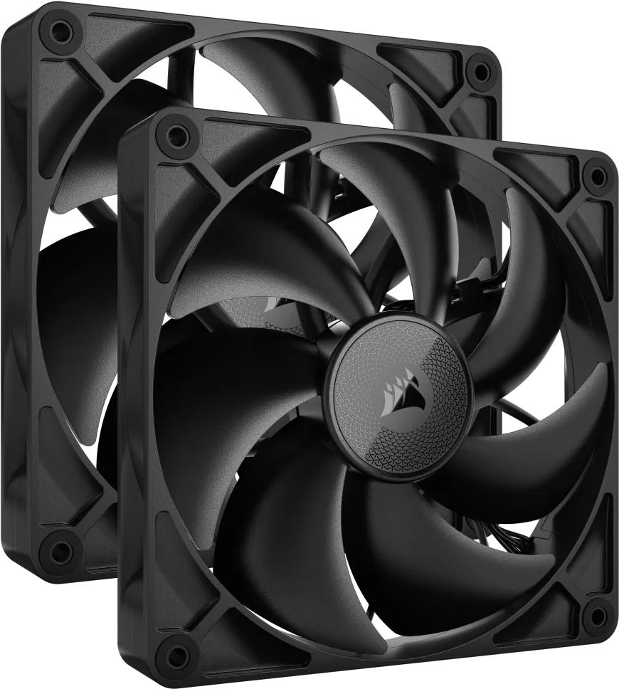 CORSAIR iCUE Link RX140 Twin Starter Kit - Gehäuselüfter - 140 mm (Packung mit 2) (CO-9051012-WW)