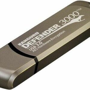Kanguru Encrypted Defender 3000 - USB-Flash-Laufwerk - verschlüsselt - 256 GB - USB 3.2 Gen 1 - FIPS 140-2 Level 3 - TAA-konform (KDF3000-256G)
