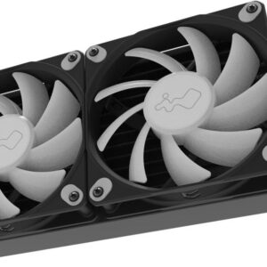 In Win NR24 Prozessor Flüssigkeitskühlung 12 cm Schwarz 1 Stück(e) (2RAKBA001000)