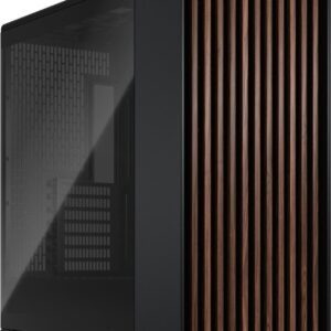 Fractal Design North XL - Tower - E-ATX - Seitenteil mit Fenster (gehärtetes Glas) - keine Spannungsversorgung (ATX) - Charcoal Black - USB/Audio/Mic (FD-C-NOR1X-02)