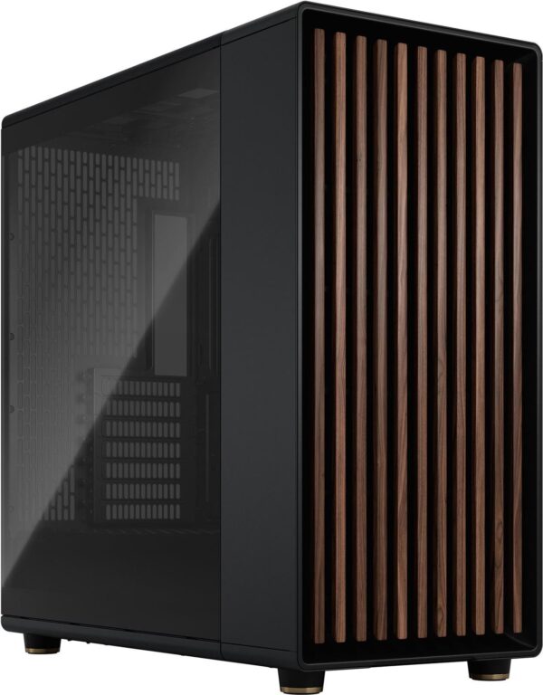 Fractal Design North XL - Tower - E-ATX - Seitenteil mit Fenster (gehärtetes Glas) - keine Spannungsversorgung (ATX) - Charcoal Black - USB/Audio/Mic (FD-C-NOR1X-02)