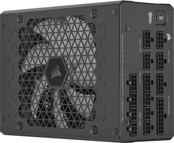 CORSAIR HXi Series HX1200i - Netzteil (intern) - vollständig modular, extrem rauscharm - ATX12V 3,0 - 80 PLUS Platinum - Wechselstrom 100-240 V - 1200 Watt - Europa (CP-9020281-EU)