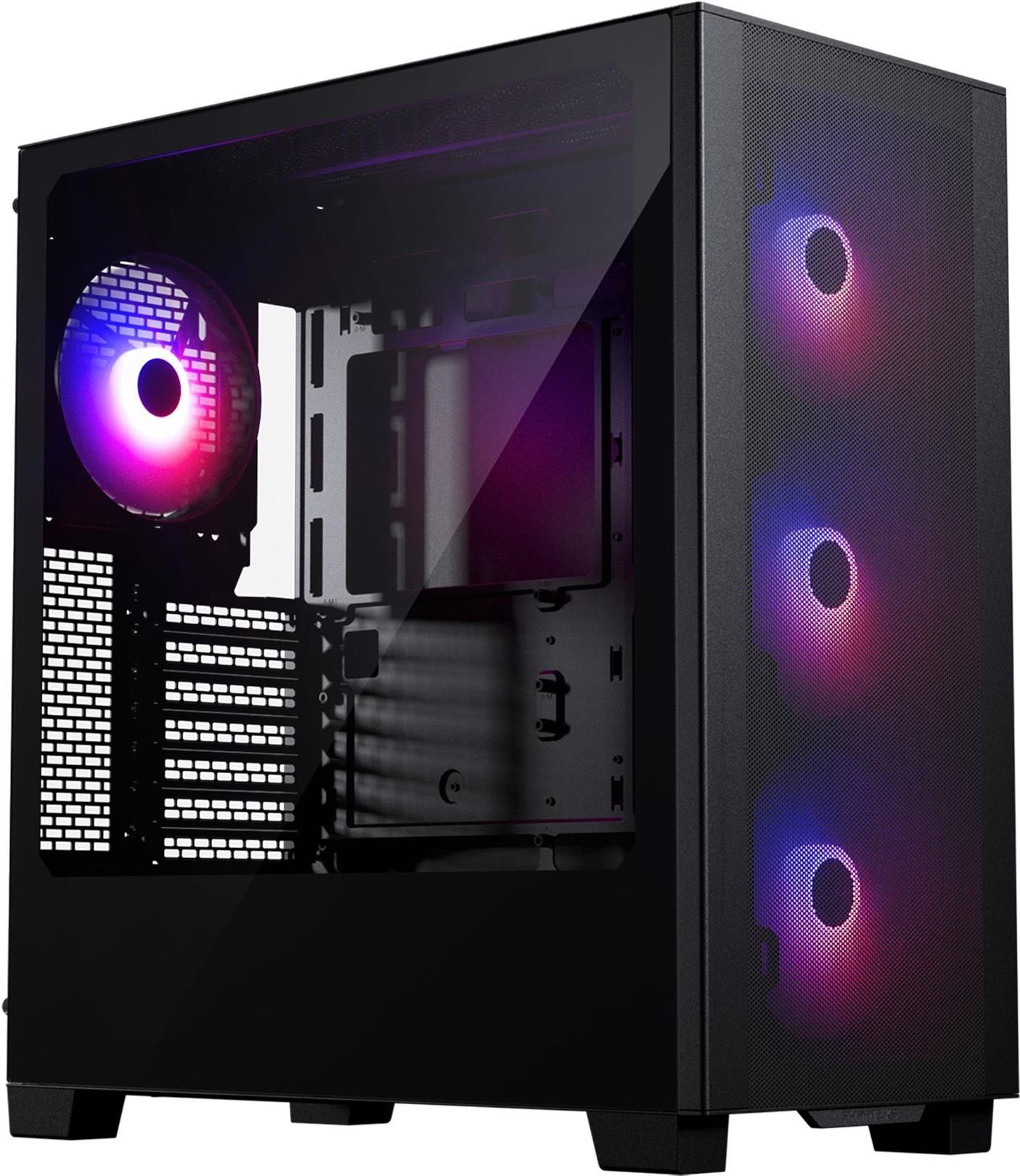 Phanteks XT Pro Ultra - Tower - E-ATX - Seitenteil mit Fenster (gehärtetes Glas) - keine Spannungsversorgung (ATX) - Satin Black - USB/Audio (PH-XT523P1_DBK01)