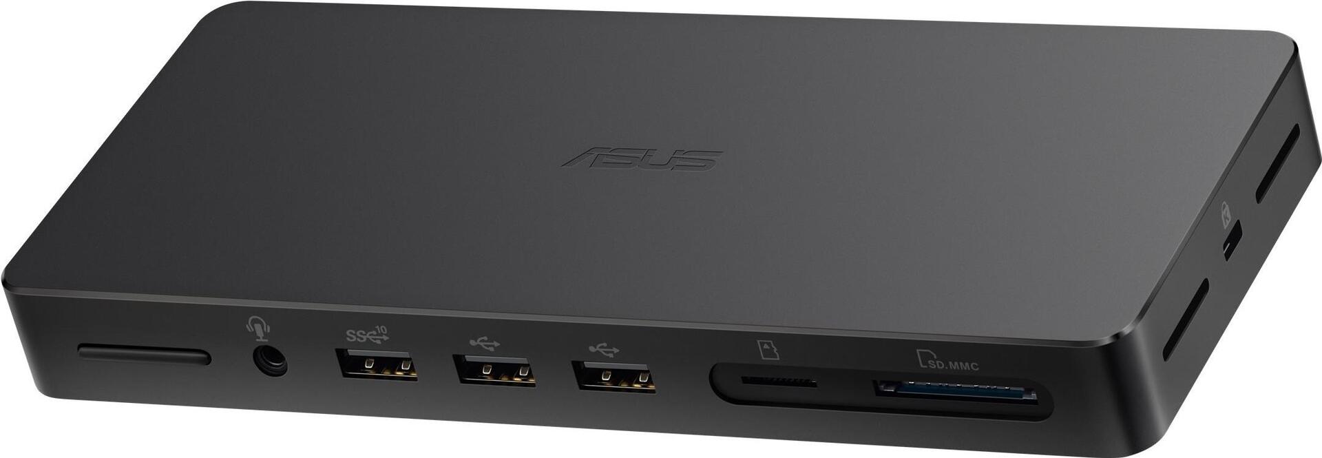 ASUS DC500 - Dockingstation - Thunderbolt 4 - 2 x HDMI, Thunderbolt 4 - 2,5GbE - 150 Watt (90XB08DN-BDS010)