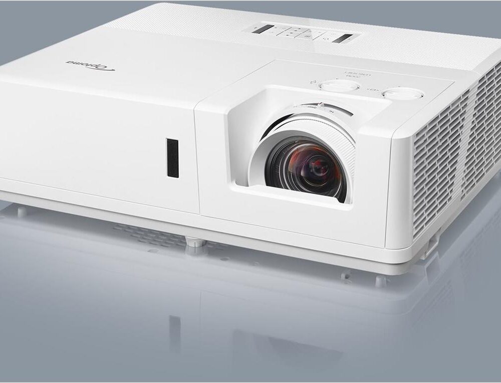 Optoma ZU607T - DLP-Projektor - Laser - 3D - 6500 lm - WUXGA (1920 x 1200) - 16:10 - LAN - weiß (E9PD7L102EZ1D)