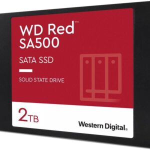 WD Red SA500 WDS200T2R0A - SSD - 2TB - intern - 2,5" (6,4 cm) - SATA 6Gb/s (WDS200T2R0A)