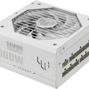 ASUS TUF Gaming - White Edition - Netzteil (intern) - ATX12V 3,0 - EPS12V - 80 PLUS Gold - Wechselstrom 100-240 V - 1000 Watt - aktive PFC - weiß (90YE00S5-B0NA00)