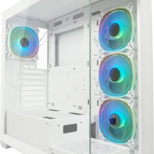 LC-Power Gehäuse Gaming LC-715W-ON Seamless_Pale_X (ATX GAMING 715W)
