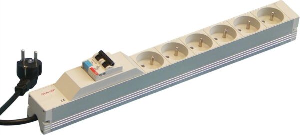 SCHROFF SOCKETST.UTE FI 6-WAY 438.5L (60110231)