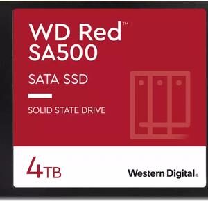 WD Red SA500 WDS400T2R0A - SSD - 4TB - intern - 2,5" (6,4 cm) - SATA 6Gb/s (WDS400T2R0A)