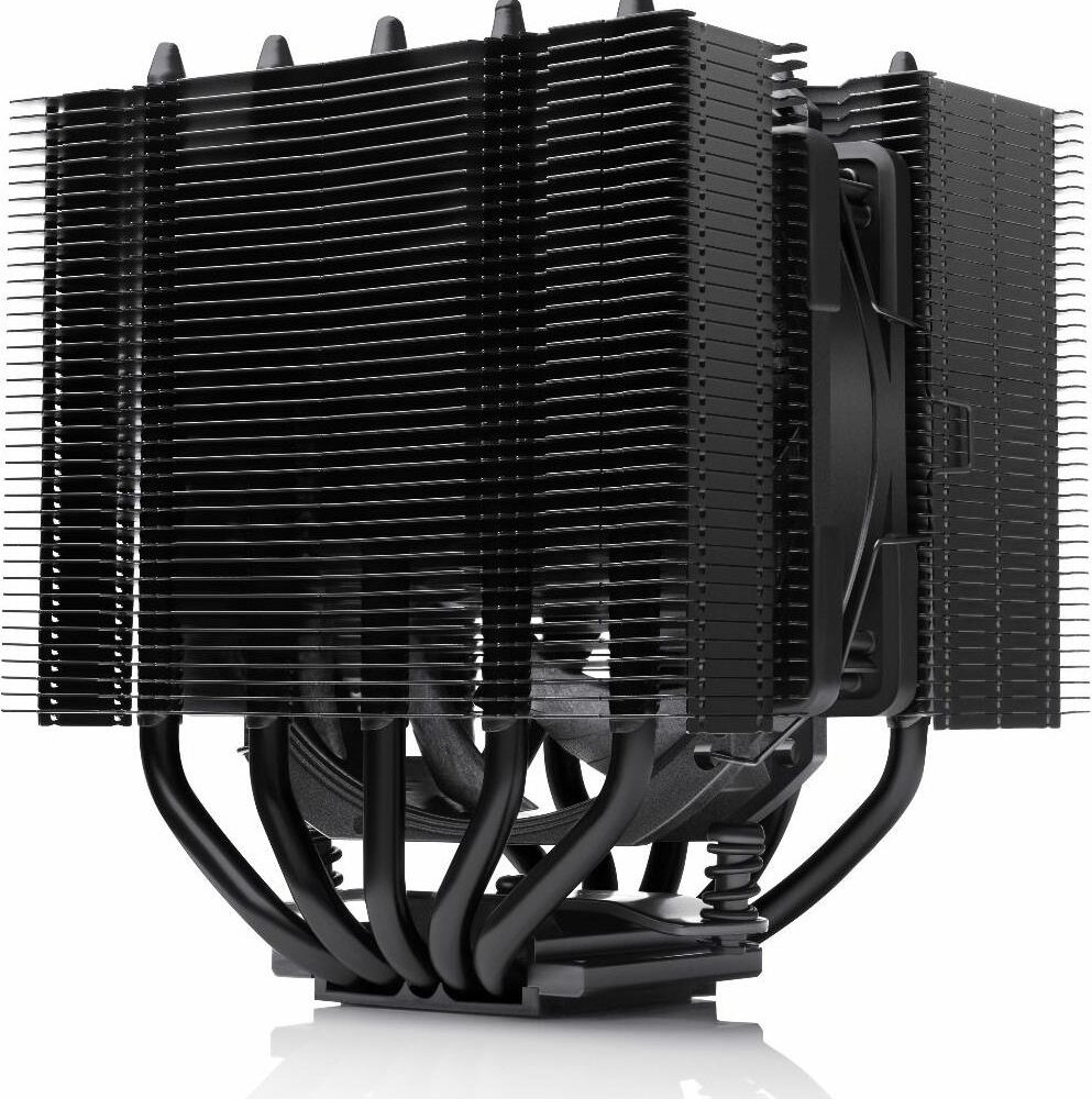 Noctua NH-D12L Prozessor Luftkühlung 12 cm Aluminium - Schwarz 1 Stück(e) (NH-D12L CHROMAX.BLACK)