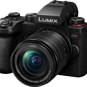 Panasonic Lumix G9 II + 12-60mm F3.5-5.6 MILC 25,21 MP Live MOS 11552 x 8672 Pixel Schwarz (DC-G9M2ME)