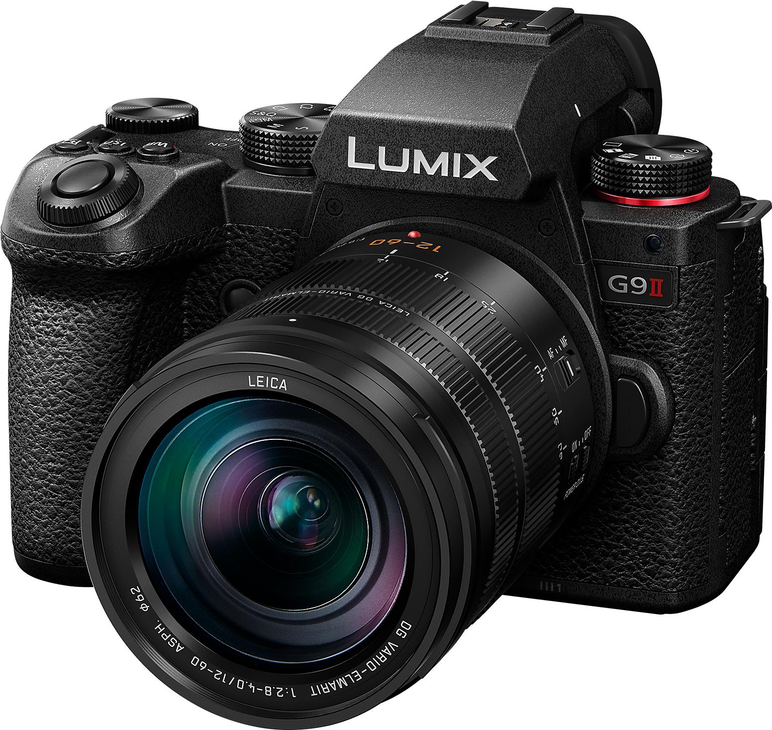 Panasonic Lumix G9 II + 12-60mm F2.8-4.0 25,21 MP Live MOS 11552 x 8672 Pixel Schwarz (DC-G9M2LE)