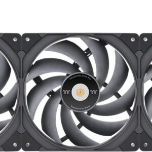 Thermaltake TOUGHFAN EX14 Pro - Swappable Edition - Gehäuselüfter - hoher statischer Druck - 140 mm (Packung mit 3) (CL-F172-PL14BL-A)