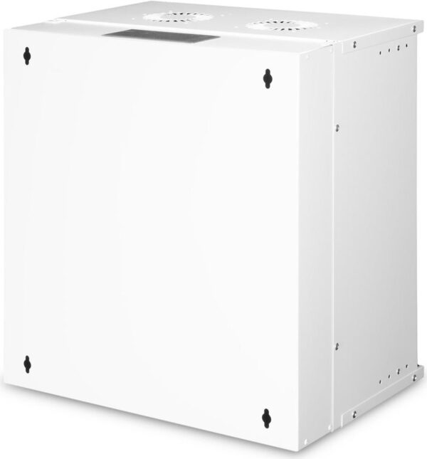 Digitus SOHO PRO Series - Schrank Netzwerkschrank - geeignet für Wandmontage - RAL 7035, Hellgrau - 12U - 48,3 cm (19") (DN-49206)