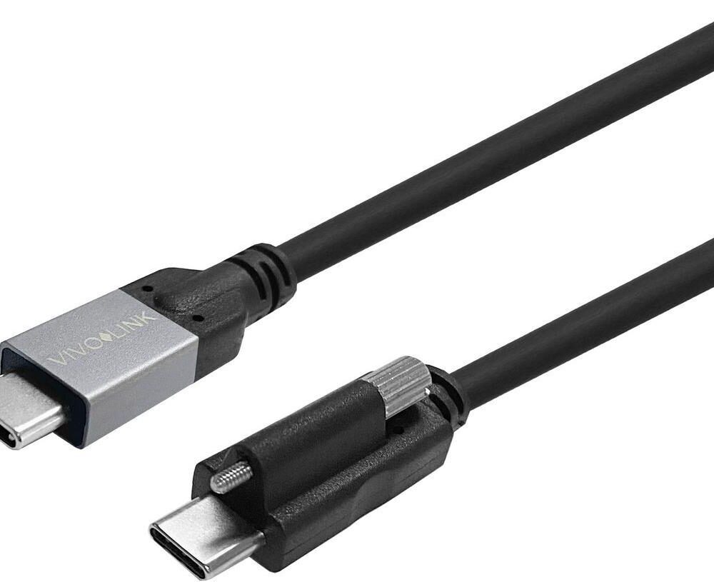 Vivolink USB-C Screw to USB-C Cable 6m (PROUSBCMMS6)