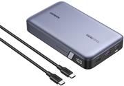 Ugreen Nexode - Powerbank - 20000 mAh - 72 Wh - 100 Watt - 6 A - PD 3,0, PD 2,0, QC 3,0, QC 2,0, Apple 2,4A, USB BC 1,2 - 3 Ausgabeanschlussstellen (USB, 2 x USB-C) (25188)