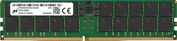 Micron - DDR5 - Modul - 64GB - DIMM 288-PIN - 5600 MHz / PC5-44800 - CL46  registriert - ECC (MTC40F2046S1RC56BR)