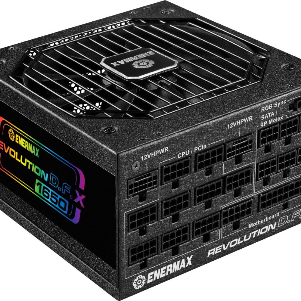 Enermax ERT1650EWT Netzteil 1650 W 20+4 pin ATX ATX Schwarz (ERT1650EWT)