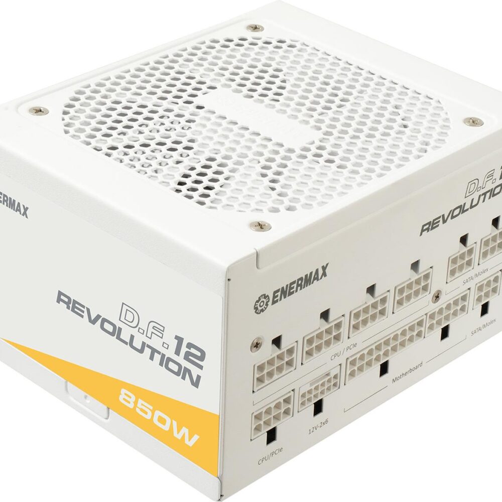 Enermax Revolution D.F.12 Netzteil 850 W 20+4 pin ATX ATX Weiß (ETV850G-W)