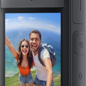 insta360.com Insta360 X4 - 360° Action-Kamera - 8K / 30 BpS - 72 MPix - Wi-Fi, Bluetooth bis zu 10m - Schwarz (CINSABMA)