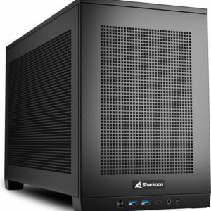 Sharkoon REBEL C20 RGB ITX Computer-Gehäuse Schwarz (4044951040520)
