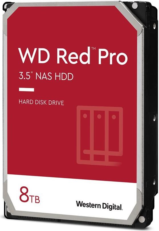 WD Red Pro WD8005FFBX - Festplatte - 8TB - intern - 3,5" (8,9 cm) - SATA 6Gb/s - 7200 rpm - Puffer: 256MB (WD8005FFBX)