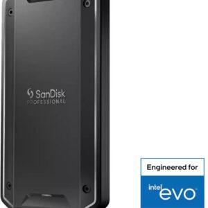 SanDisk Professional PRO-G40 - SSD - 4TB - exFAT - extern (tragbar) - USB 3,2 Gen 2 (USB-C Steckverbinder) - Schwarz (SDPS31H-004T-GBC1D)