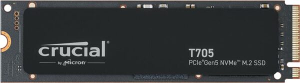 Crucial T705 2TB PCIe Gen5 NVMe M.2 SSD PCI Express 5.0 TLC 3D NAND (CT2000T705SSD3-T)