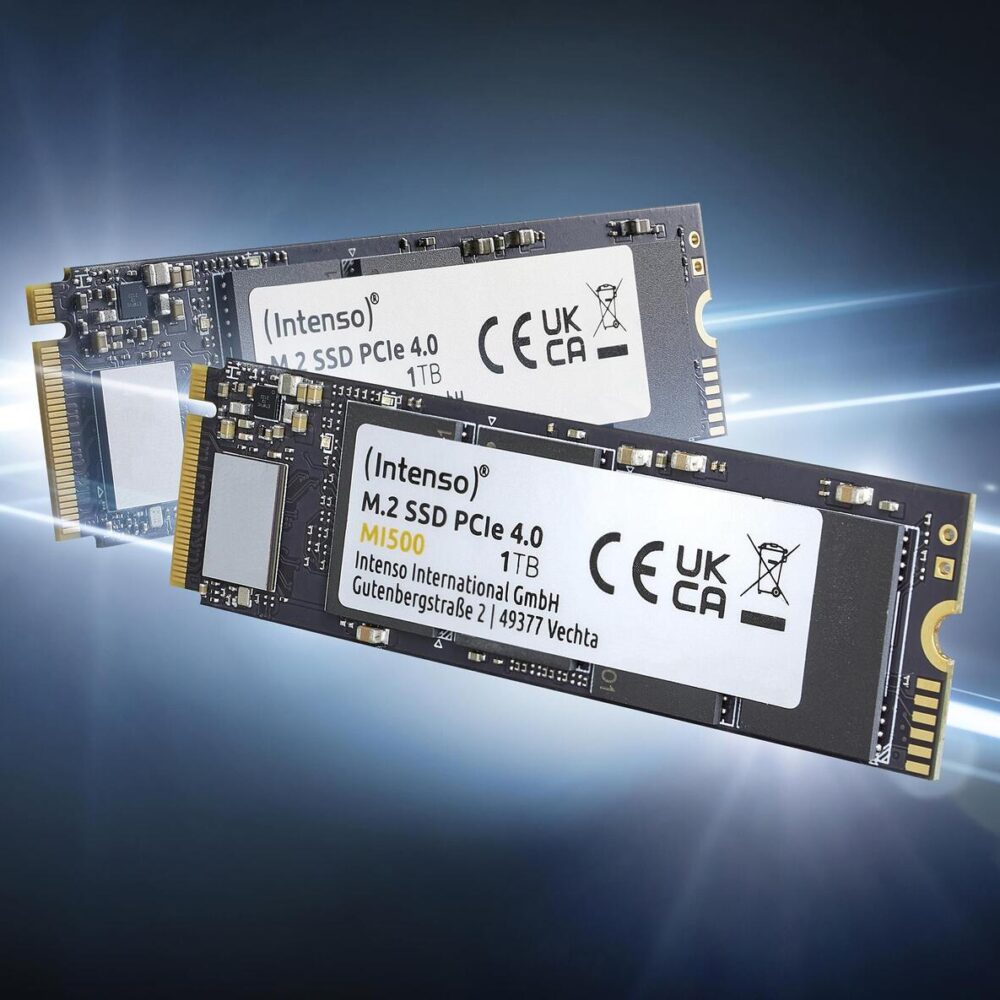 Intenso MI500 - SSD - 2TB - intern - M.2 2280 - PCIe 4,0 x4 (NVMe) (3836470)