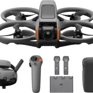 DJI Avata 2 Fly More Combo (3 Batteries) 4 Rotoren Quadrocopter 12 MP 3840 x 2880 Pixel 2150 mAh Schwarz (164751)