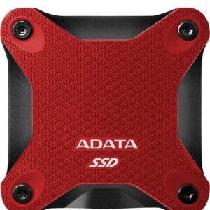 ADATA SD620 - SSD - 1TB - extern (tragbar) - USB 3,2 Gen 2 - Rot (SD620-1TCRD)