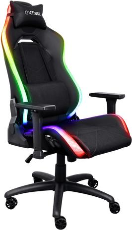 Trust GXT 719 Ruya PC-Gamingstuhl Gepolsterter Sitz Schwarz (25185)