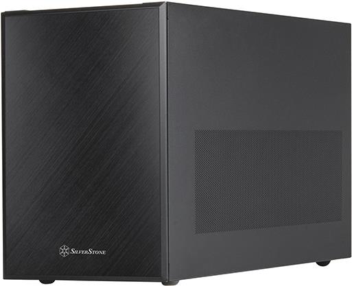 Silverstone SST-SG17B - Cube - PC - Schwarz - micro ATX - Mini-DTX - Mini-ITX - Aluminium - Kunststoff - Stahl - Gaming (SST-SG17B)