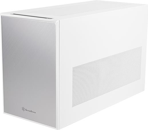 Silverstone SST-SG17W - Cube - PC - Weiß - micro ATX - Mini-DTX - Mini-ITX - Aluminium - Kunststoff - Stahl - Gaming (SST-SG17W)