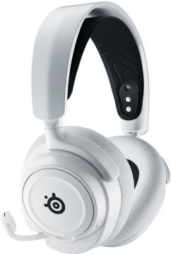 SteelSeries Arctis Nova 7X - Headset - ohrumschließend - Bluetooth / 2,4 GHz Funkfrequenz - kabellos - 3,5 mm Stecker, USB-C - weiß (61567)